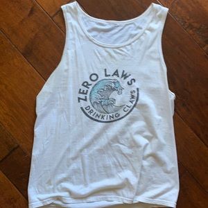 White Claw Tank Top